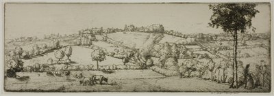 Landschaft, Bretagne von Donald Shaw MacLaughlan