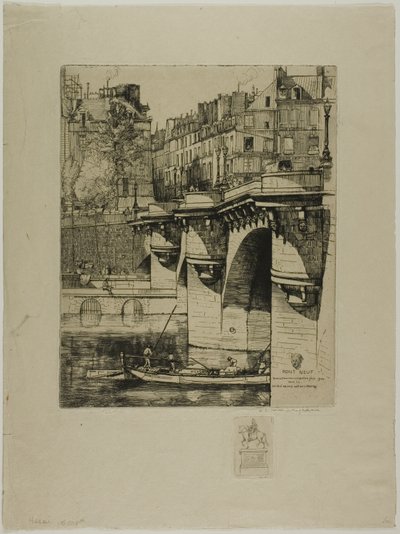 Le Pont Neuf, Paris von Donald Shaw MacLaughlan
