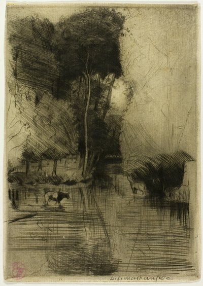 Mühlbach von Donald Shaw MacLaughlan