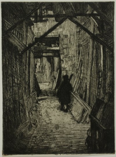 Durchgang, Rouen von Donald Shaw MacLaughlan