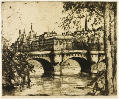 Die Conciergerie, Paris von Donald Shaw MacLaughlan