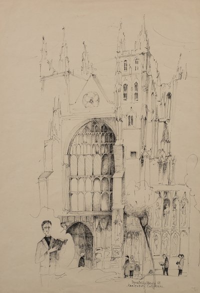 Kathedrale von Canterbury von Donatella Merlo