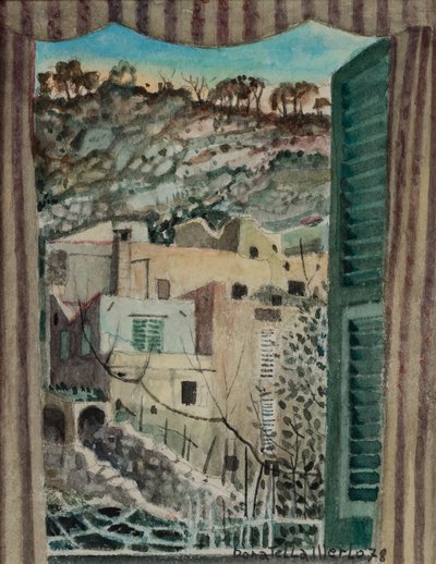 Vom Fenster, Borgio Verezzi von Donatella Merlo