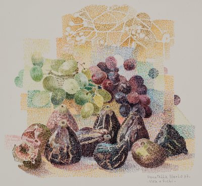Trauben und Feigen von Donatella Merlo