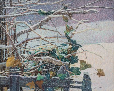 Schnee fällt von Donatella Merlo