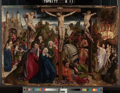 Die Kreuzigung von Dreux Budé Master