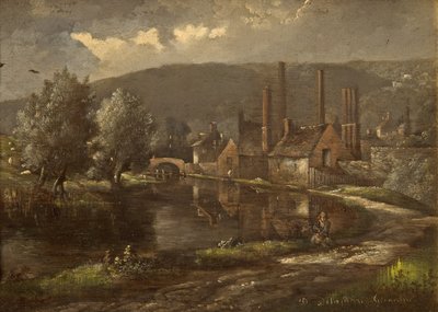 Partridge Dye House, Bowbridge, Stroud, Gloucestershire von Désiré Delaplace Gérardin