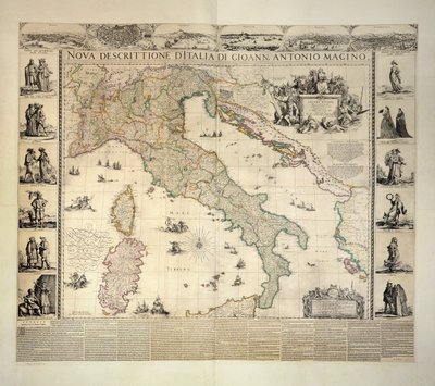 Italien, Klencke-Atlas von Dutch School