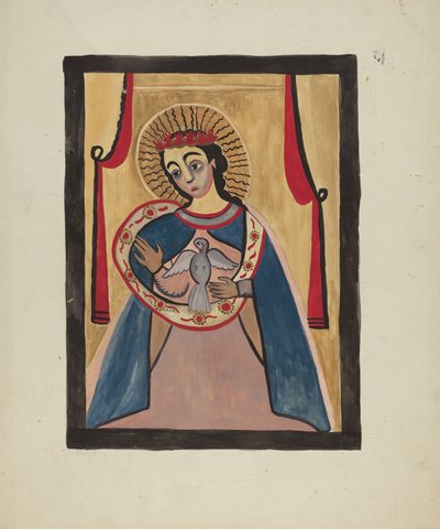 Retabel des Heiligen Geistes, um 1936 von E. Boyd