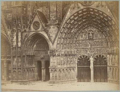 Westportal, Bourges von E. Quetier