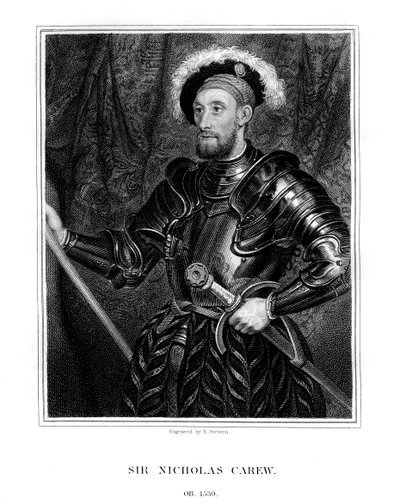 Sir Nicholas Carew, 1823 von E. Scriven