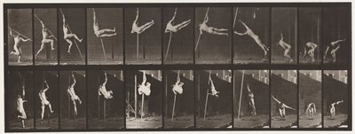 Tafel 164. Springen; Stabhochsprung von Eadweard Muybridge