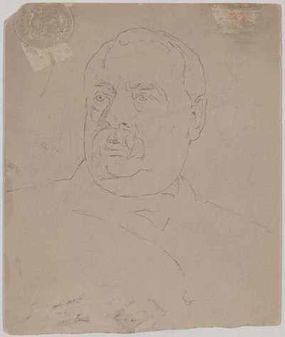 Grover Cleveland [verso] von Eastman Johnson