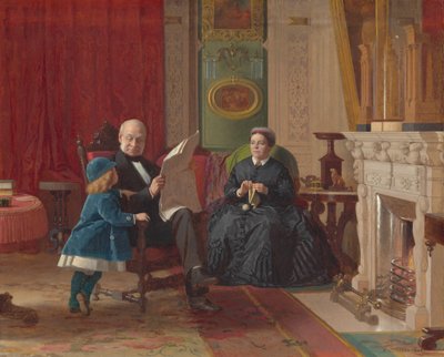 Die Familie Brown von Eastman Johnson
