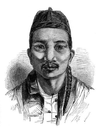Ko-tsching Dschang, 1848 von Ebenezer Landells