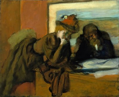 Plauderei von Edgar Degas