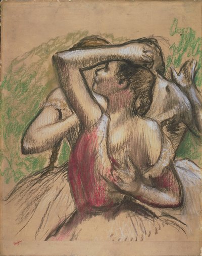 Gruppe von Tänzern von Edgar Degas