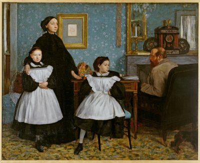 Die Familie Bellelli von Edgar Degas