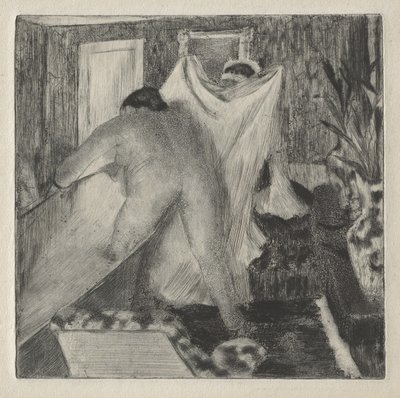 Nach dem Bad, ca. 1878-80 von Edgar Degas