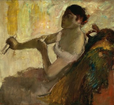 Porträt von Rose Caron von Edgar Degas