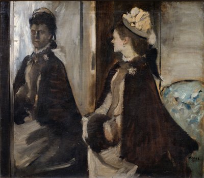 Porträt von Madame Jeantaud von Edgar Degas