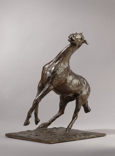 Steigendes Pferd, modelliert ca. 1870er, gegossen 1919-21 von Edgar Degas