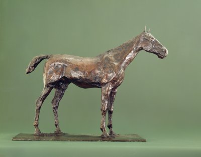 Stehendes Pferd von Edgar Degas