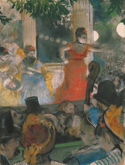 Das Café-Konzert bei Les Ambassadeurs von Edgar Degas