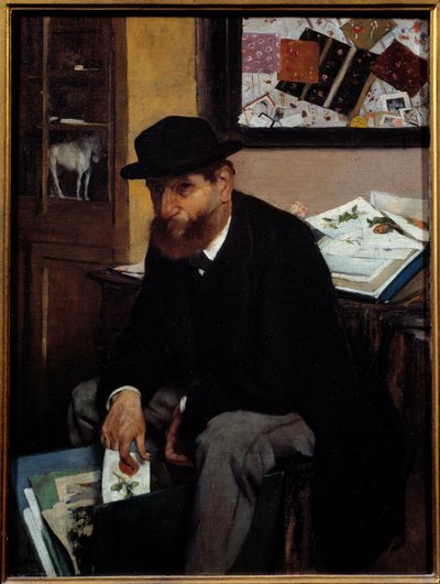 Der Druckliebhaber von Edgar Degas