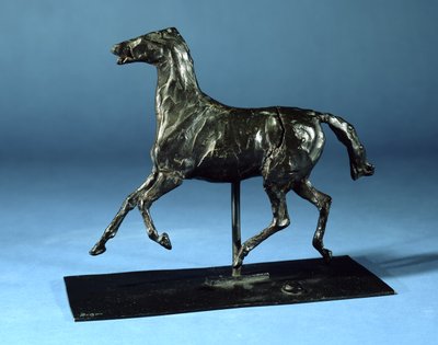 Trabendes Pferd von Edgar Degas