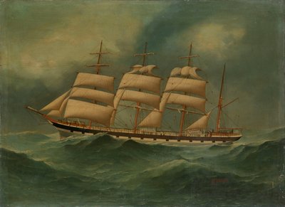 Das Schiff Glencairn, 20. Jahrhundert von Edgar William