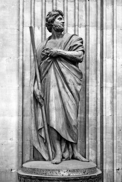 Heiliger Jakobus der Jüngere von Edmé Bouchardon