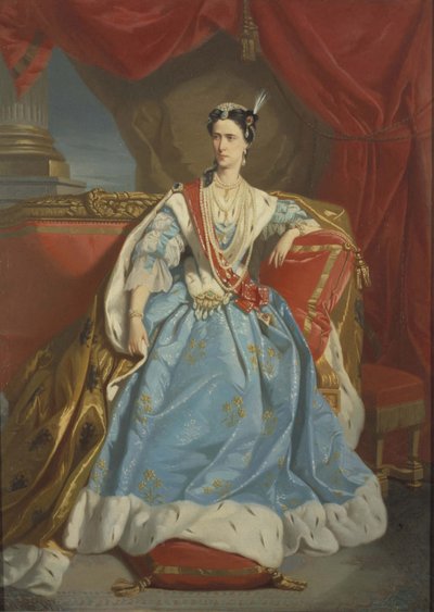 Porträt von Rachel von Edmond Aime Florentin Geffroy