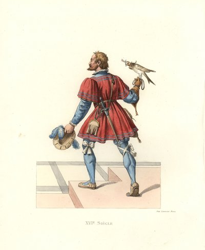 Falkner von Franz I. von Edmond Lechevallier Chevignard
