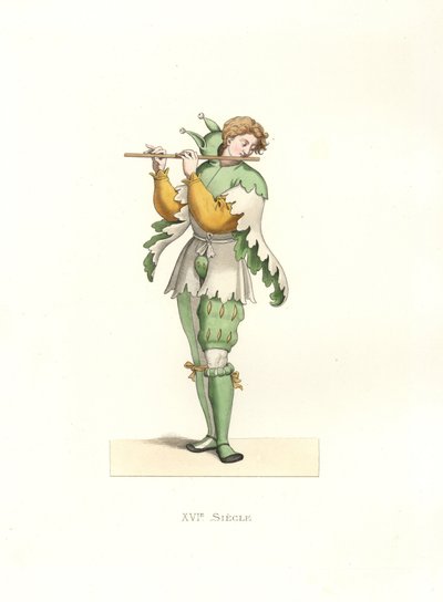 Französischer Narr von Edmond Lechevallier Chevignard