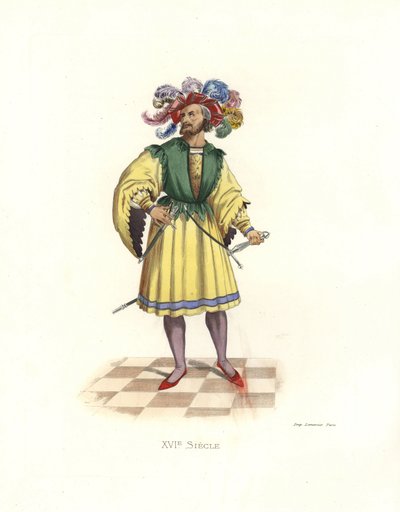 Patrizier aus Nürnberg von Edmond Lechevallier Chevignard