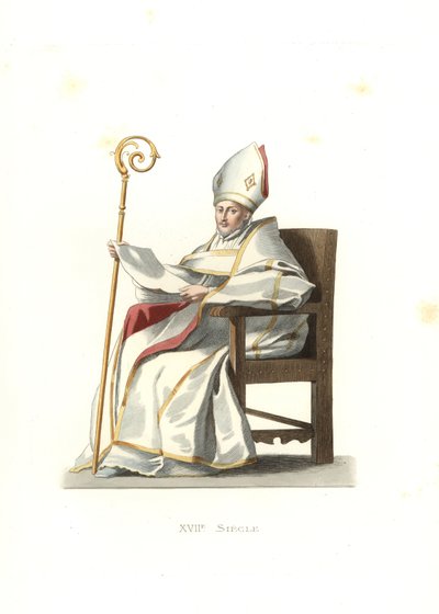 Spanischer Bischof von Edmond Lechevallier Chevignard