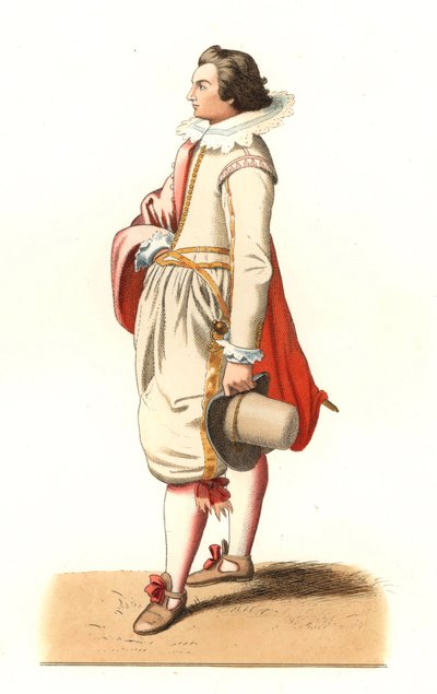 Junger Mann des niederländischen Adels von Edmond Lechevallier Chevignard