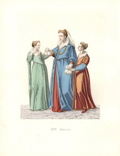 Frauen aus Venedig von Edmond Lechevallier Chevignard