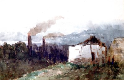 Durch die Industrielandschaft, 1850-1855 von Edmond de Concourt