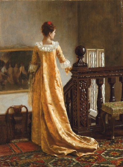 Der goldene Zug, 1891 von Edmund Blair Leighton