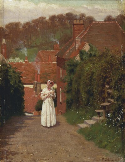 Der Liebesbrief, 1884 von Edmund Blair Leighton