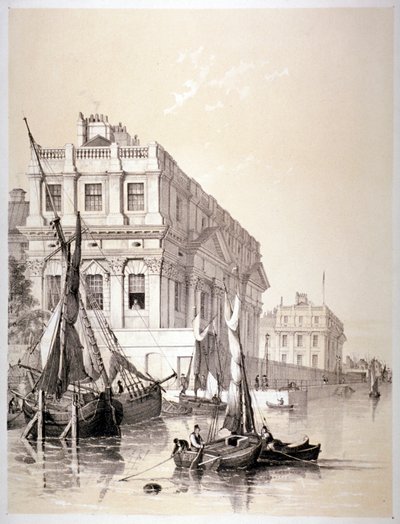 Das Royal Naval Hospital, Greenwich, London von Edmund Patten