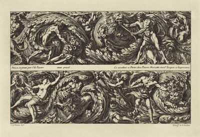 Entwurf von Jean le Pautre von Édouard Baldus