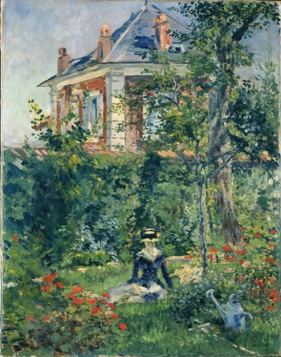 Eine Gartenecke in Bellevue von Édouard Manet