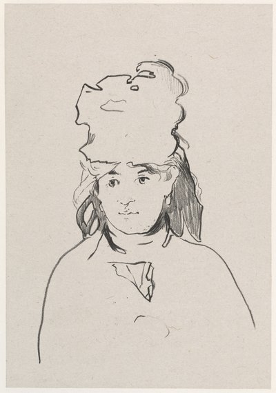 Berthe Morisot von Édouard Manet