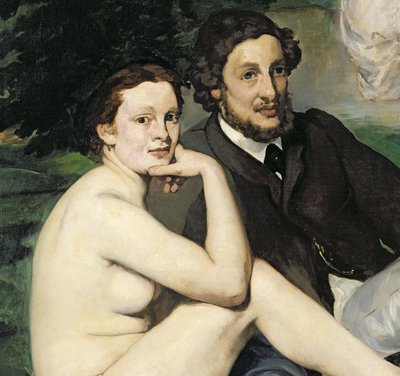 Frühstück im Grünen, 1863 (Detail) von Édouard Manet