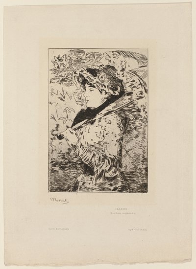 Jeanne (Frühling) von Édouard Manet