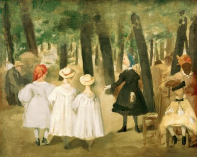 Kinder in den Tuilerien von Édouard Manet