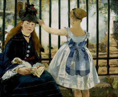 Die Eisenbahn von Édouard Manet
